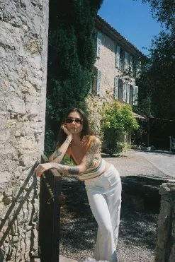 Susanna Wurz X NA-KD Pocket Detail Cargo Trousers