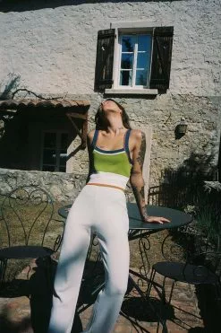 Susanna Wurz X NA-KD Knitted High Waist Trousers