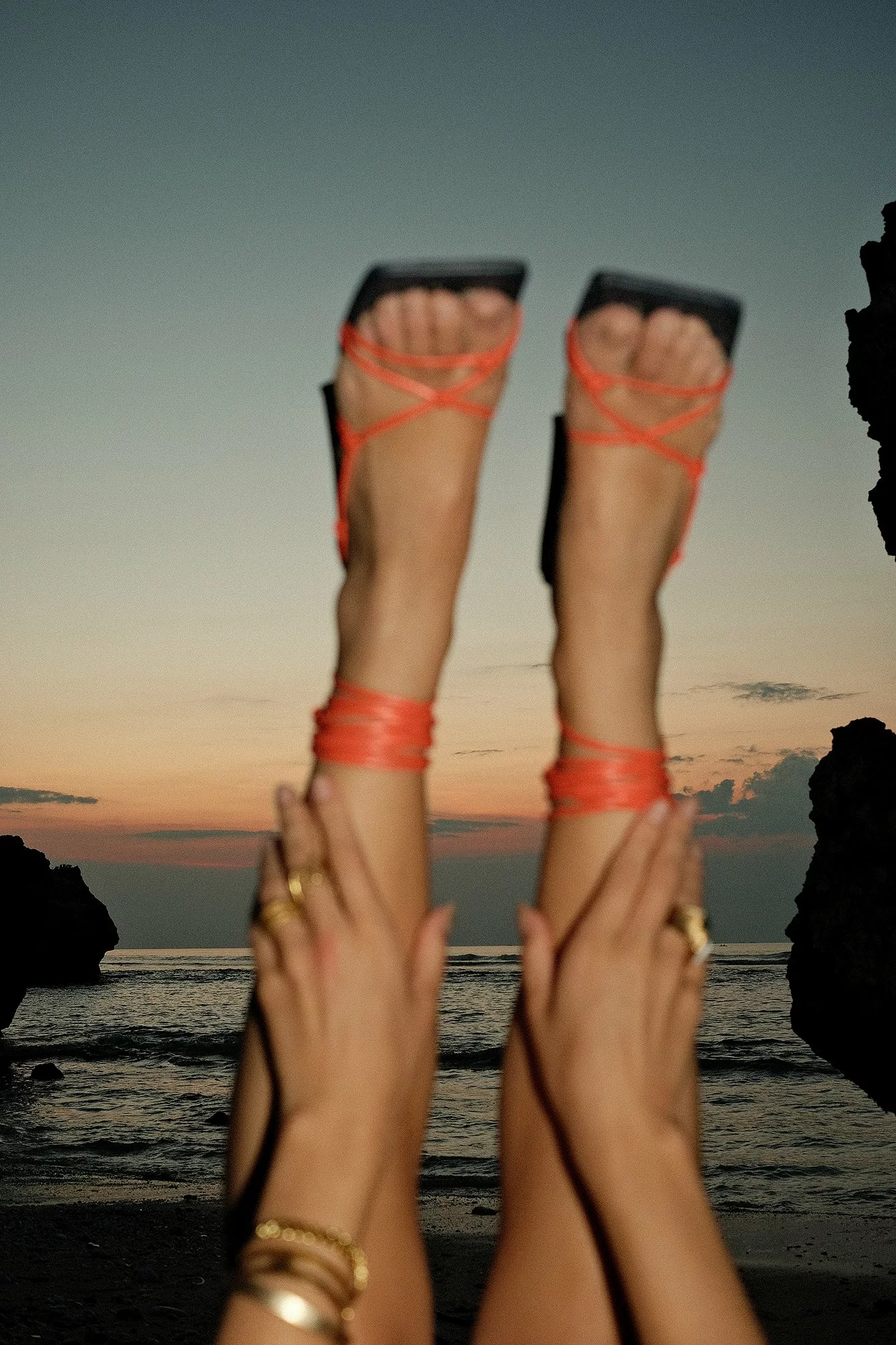 Elin Warnqvist X NA-KD Knot Detail Heels - Image 8