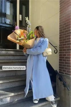 Amaka & Fia Hamelijnck X NA-KD Oversized Wide Trenchcoat