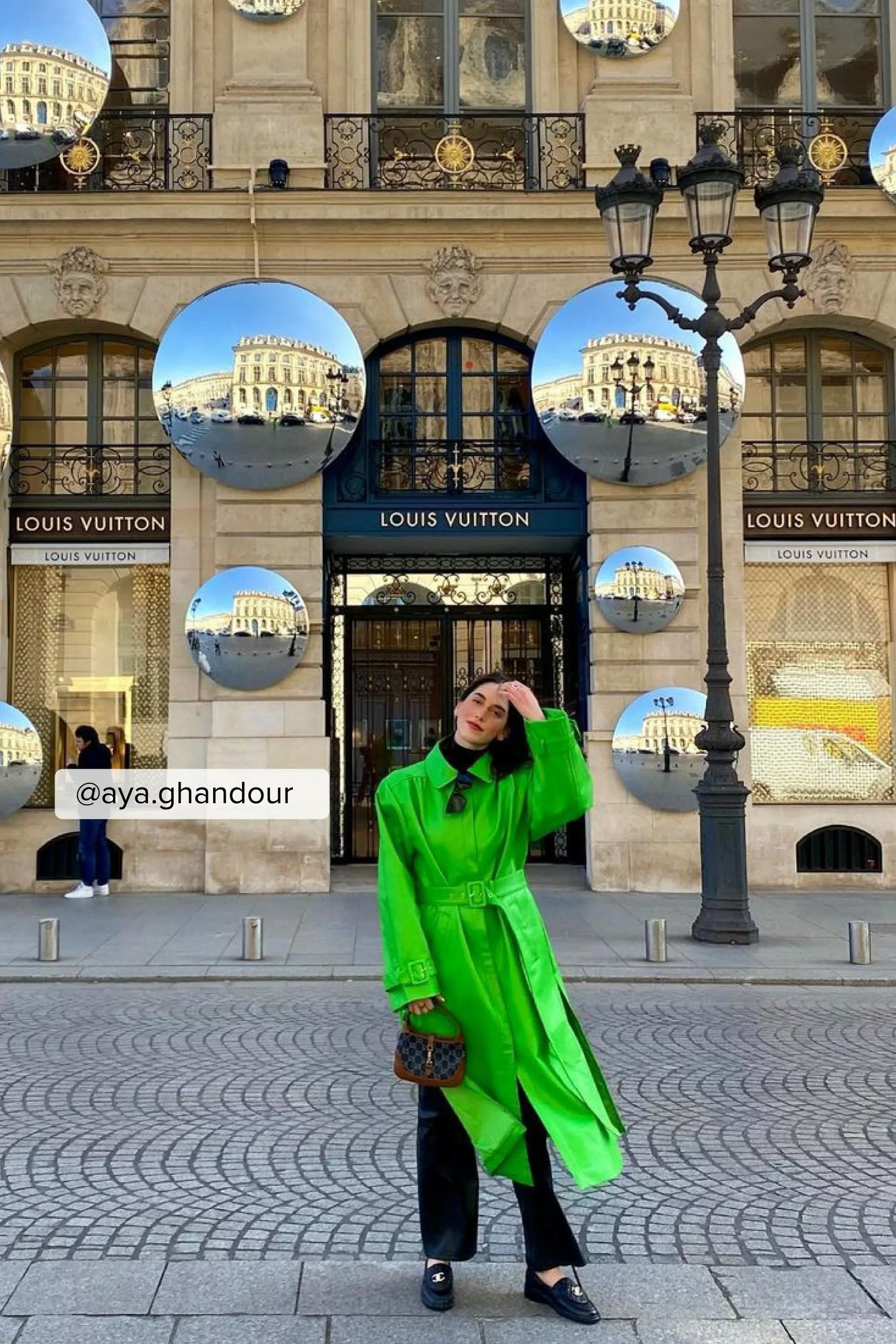 Janka Polliani X NA-KD Wrinkled Detailed Long PU Trench Coat - Image 6