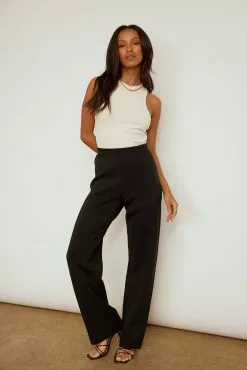 Jasmin Azizam X NA-KD Knitted Trousers