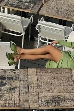 Moa Mattsson X NA-KD Block Platform Heels