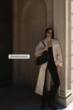 Picked By Hanna Schönberg Oversized Loose Wool Blend Coat