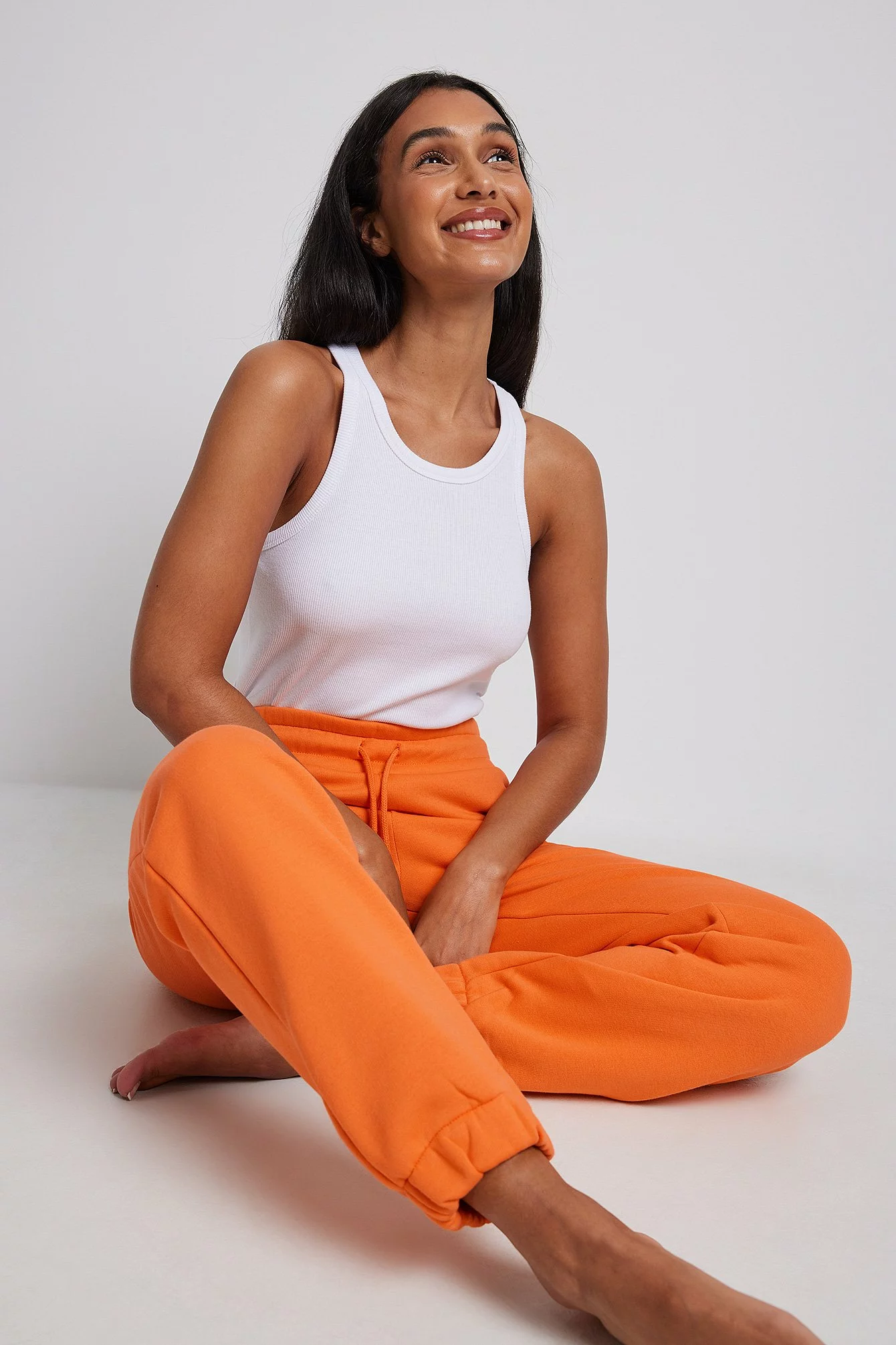 NA-KD Basic Brushed Drawstring Sweatpants - Image 20