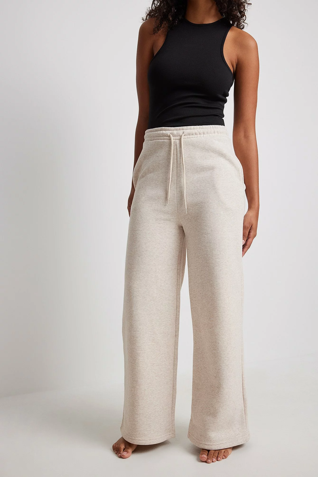 NA-KD Brushed Straight Leg Sweatpants - Image 7
