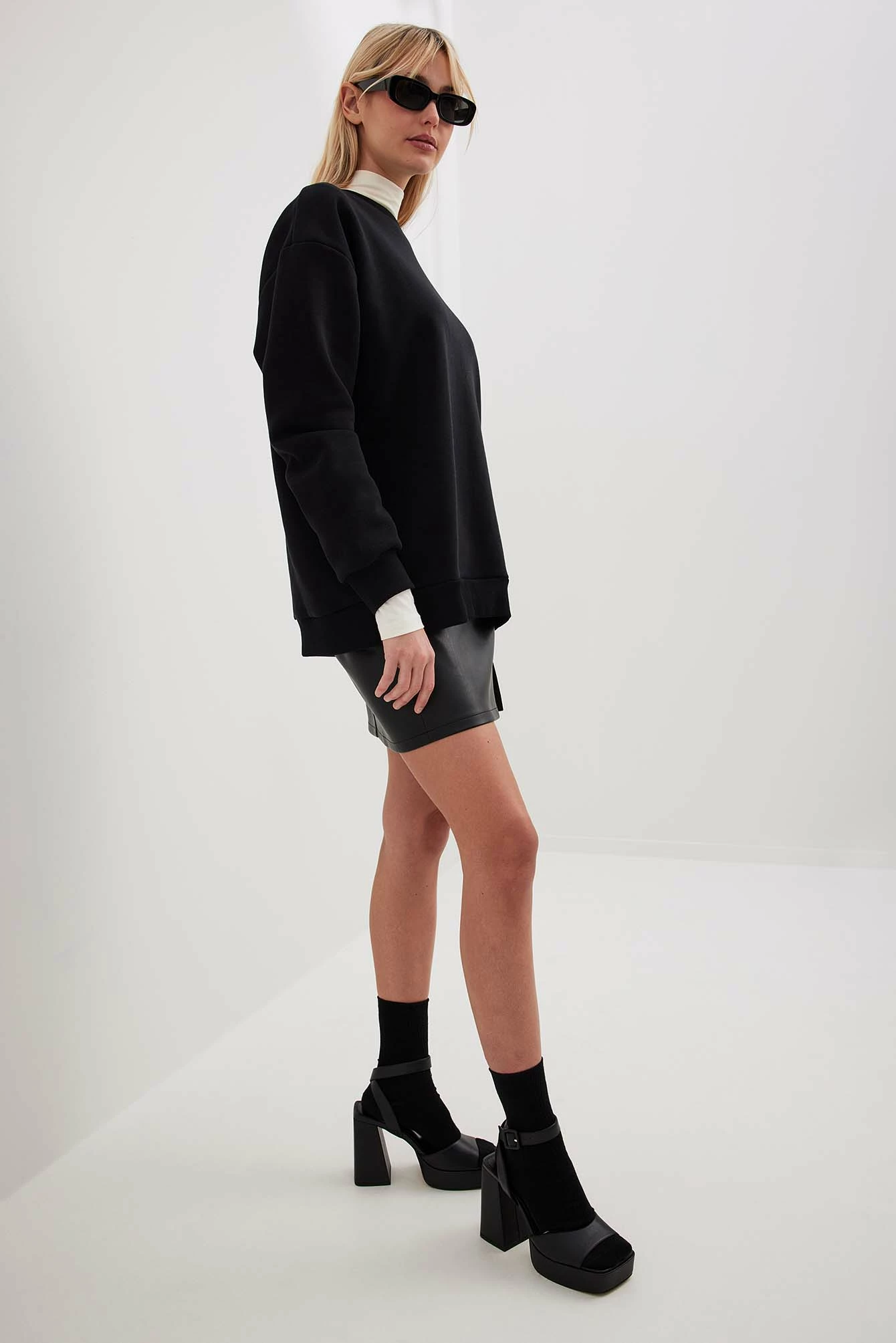 NA-KD Shoes Chunky Buckle Plateau Heels - Image 6