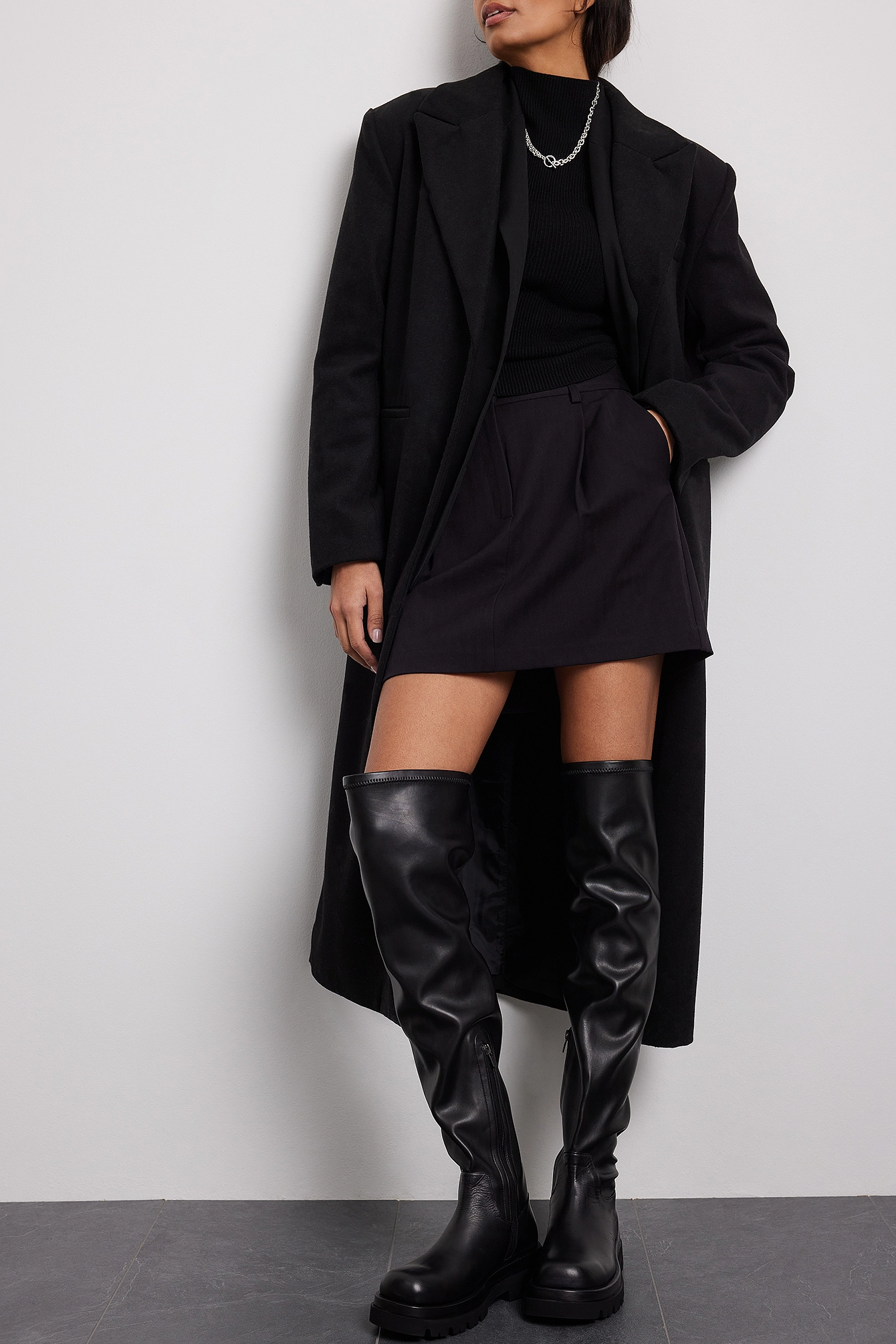 NA-KD Shoes Chunky Overknee Boots - Image 4