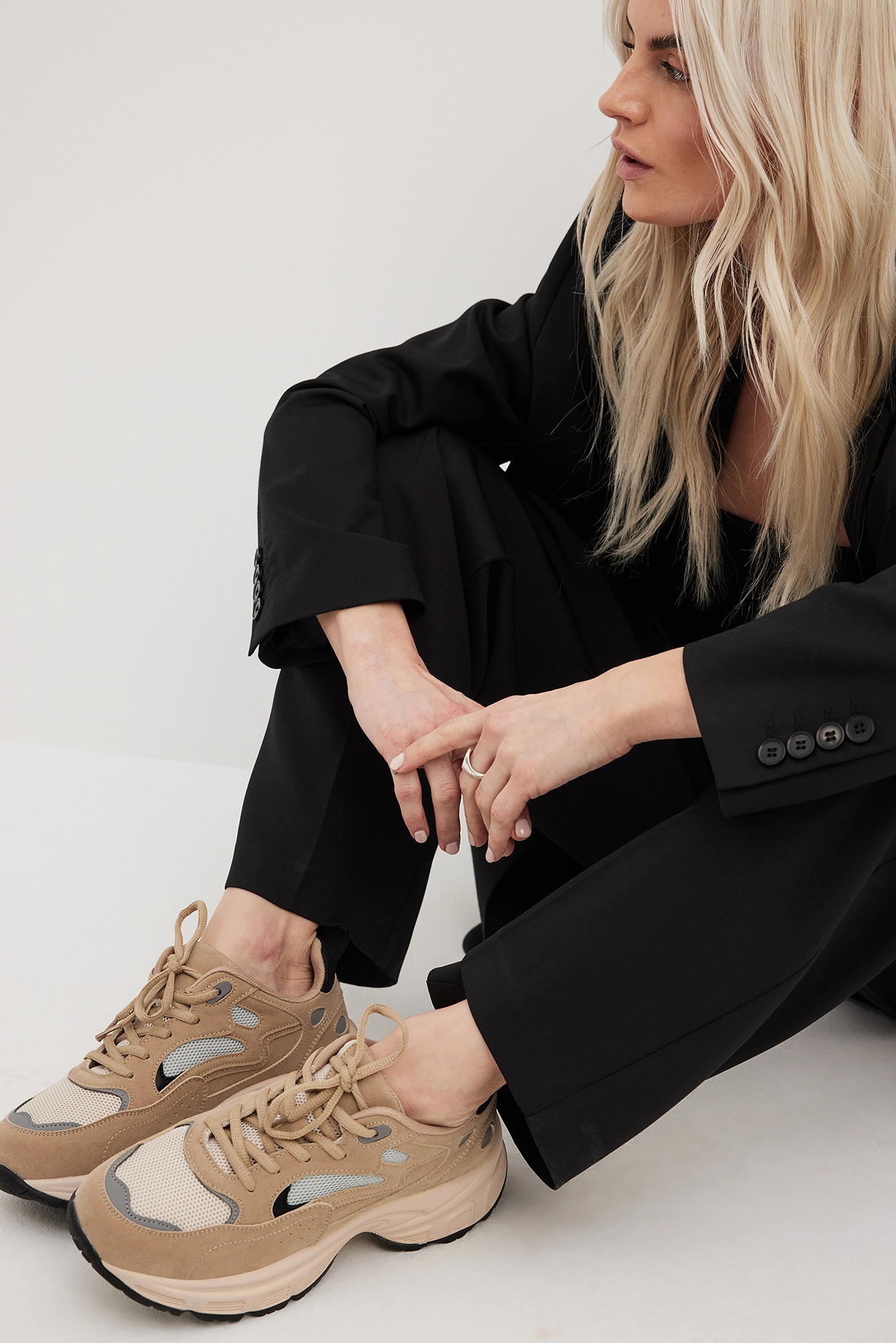 NA-KD Shoes Contrast Detail Trainers - Image 3