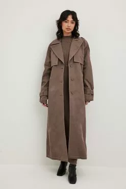 Widya Soraya X NA-KD Removable Lining Trench Coat