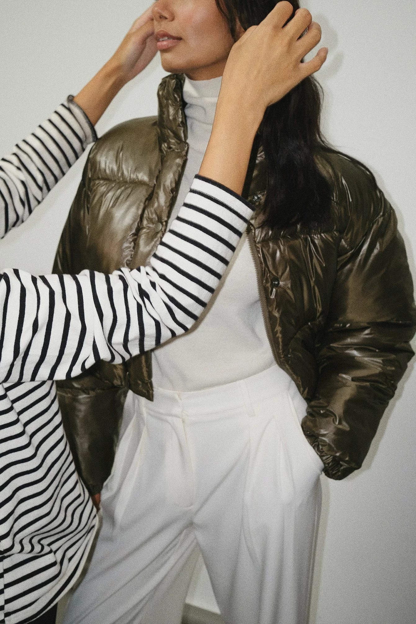 NA-KD Trend Cropped Padded Jacket - Image 5