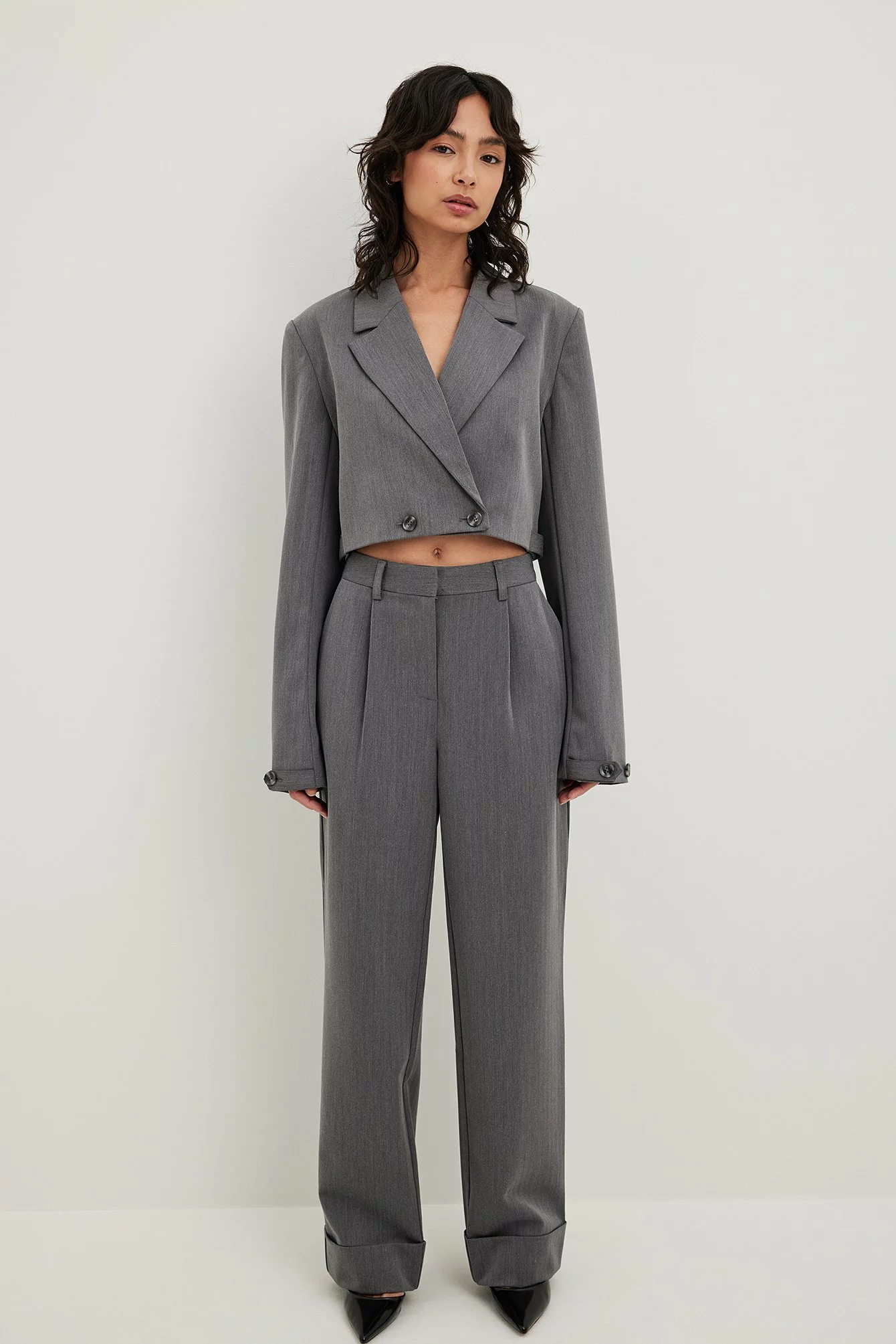Widya Soraya X NA-KD Cuffed Hem Trousers - Image 4
