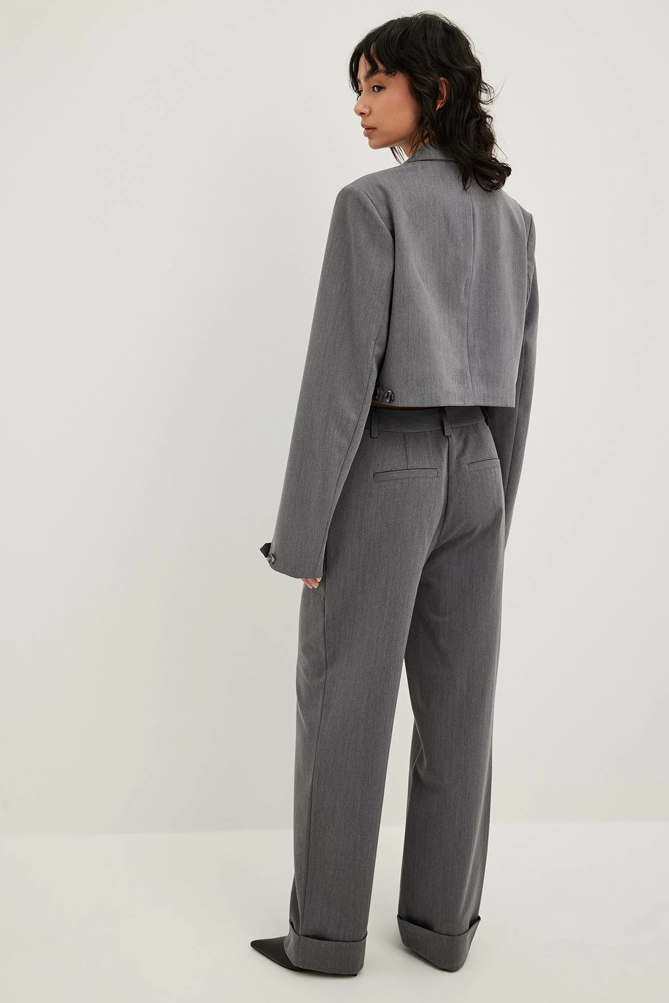 Widya Soraya X NA-KD Cuffed Hem Trousers - Image 3