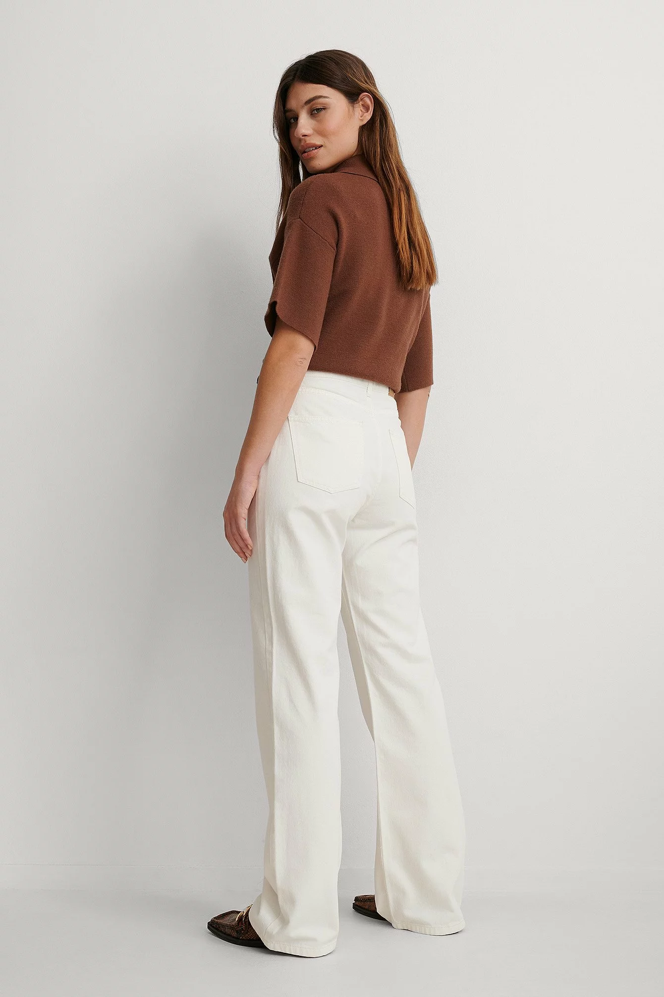 NA-KD Trend Relaxed Full Length Jeans - Image 5