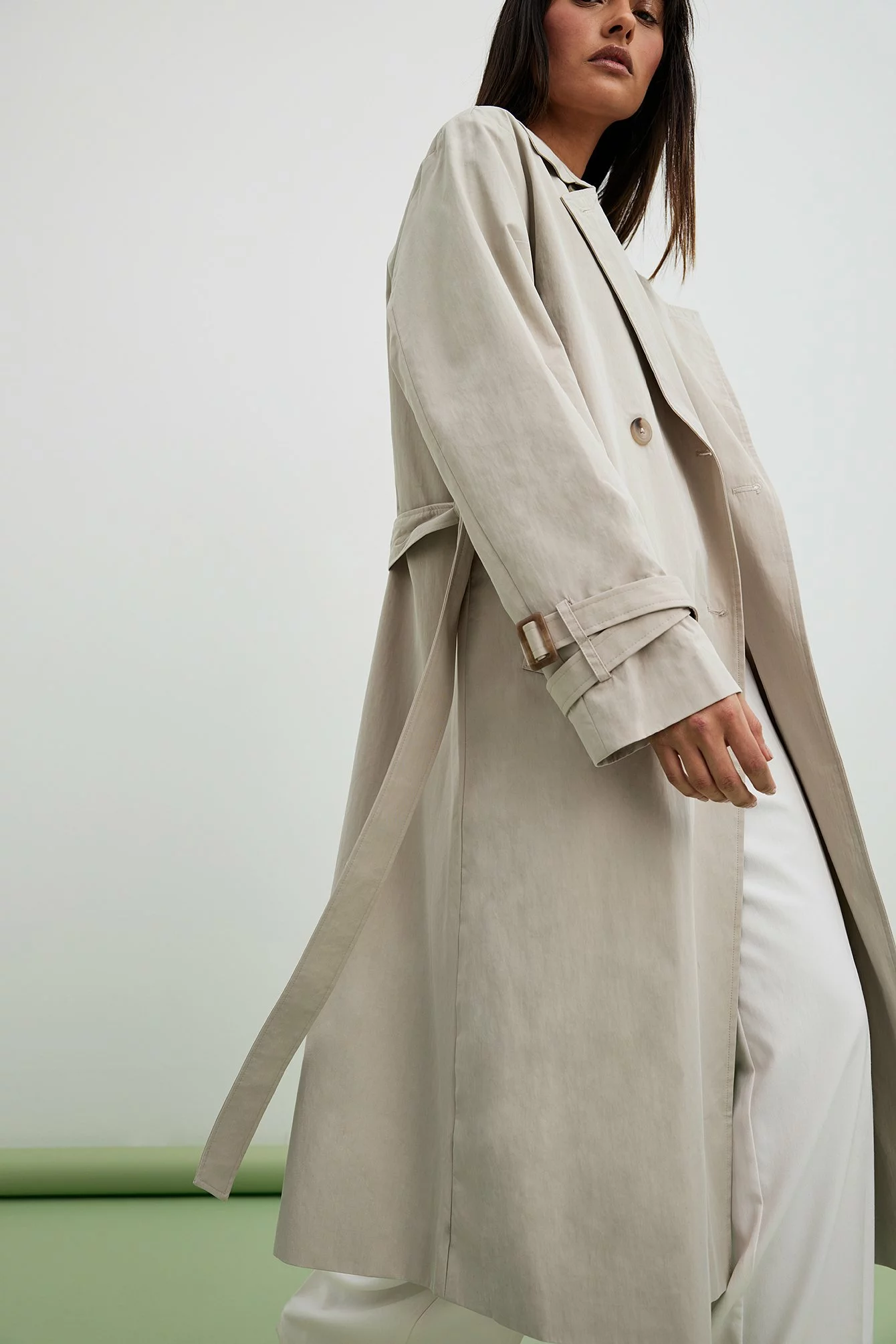 NA-KD Double Buttoned Trenchcoat - Image 7