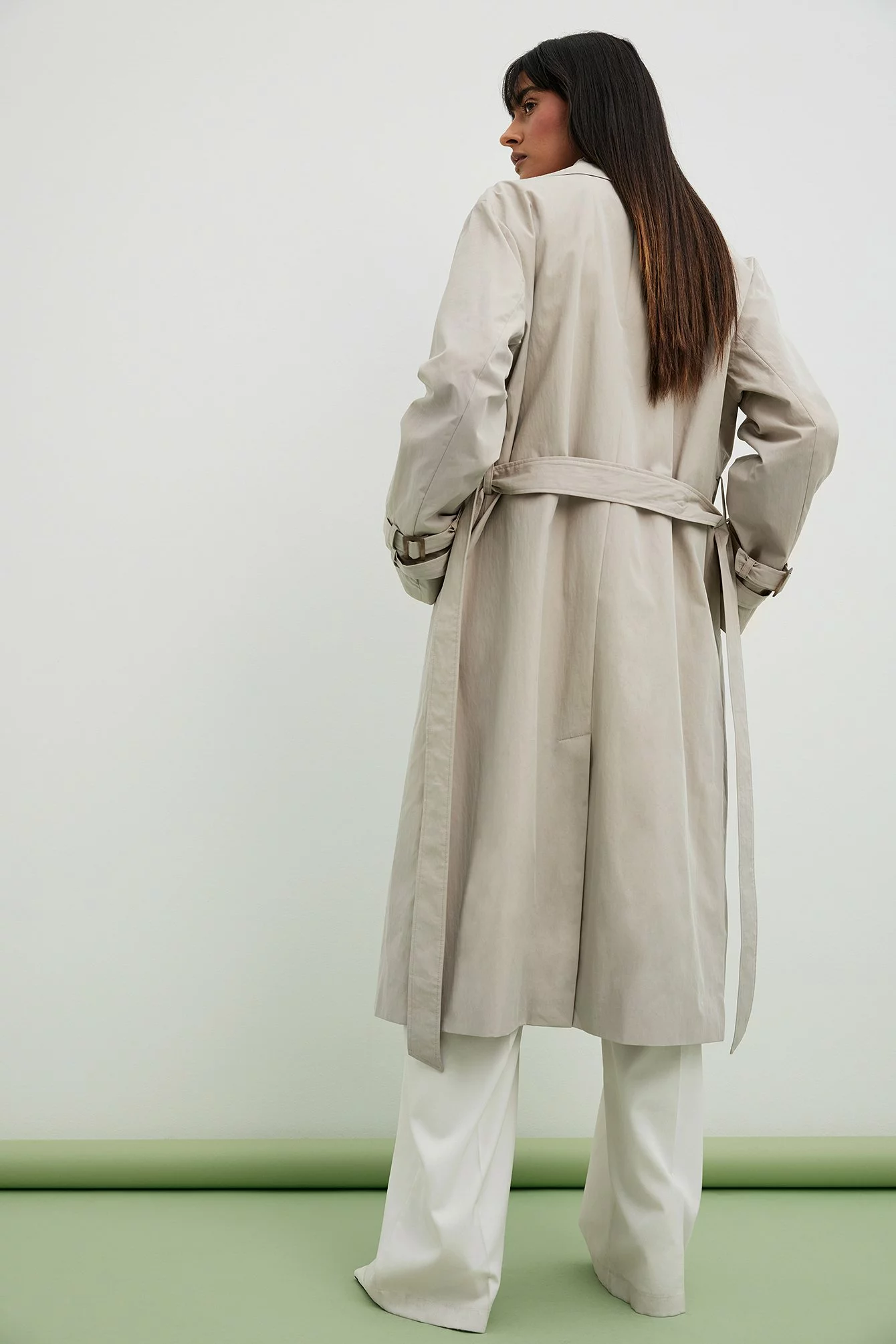 NA-KD Double Buttoned Trenchcoat - Image 9