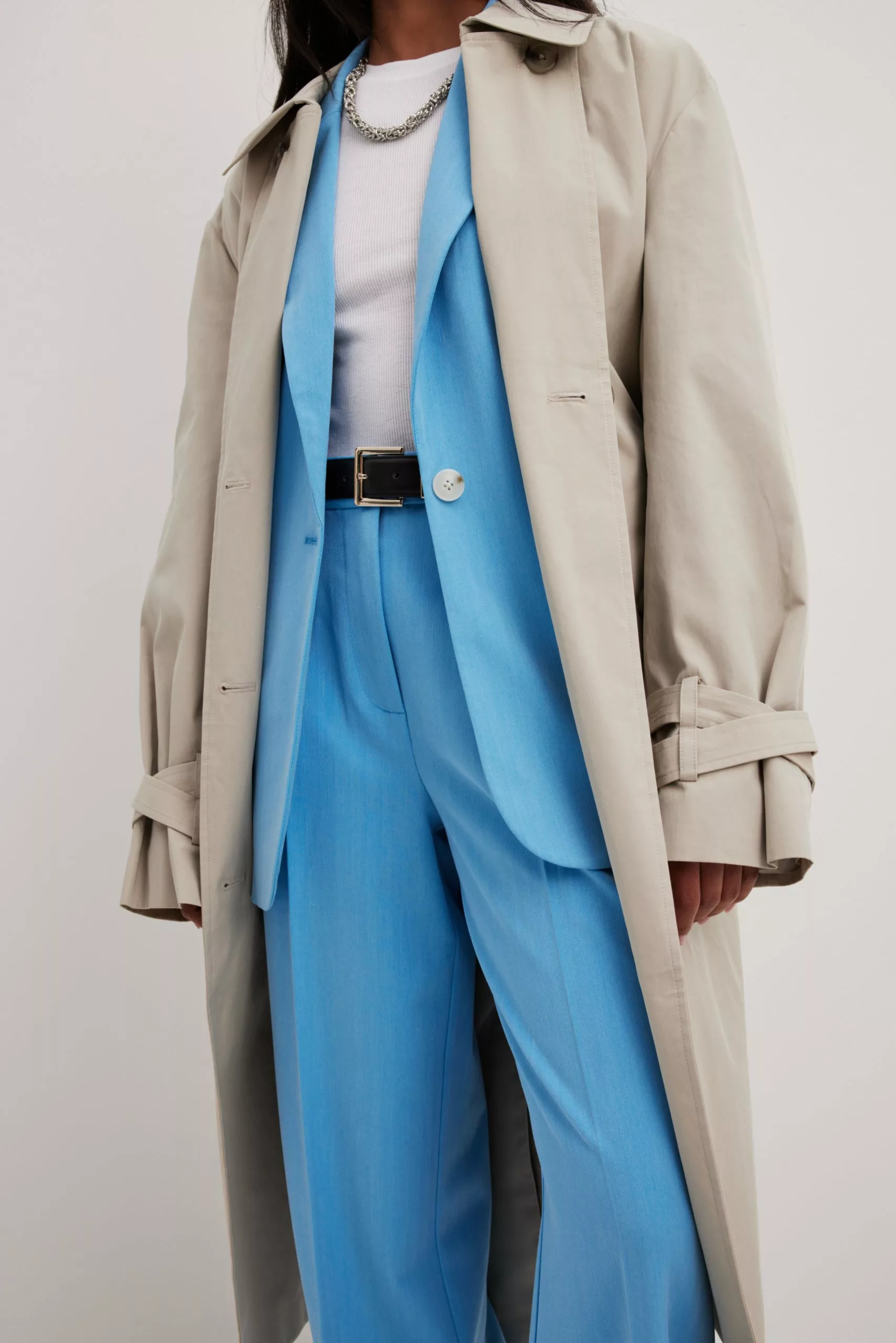 NA-KD Double Buttoned Trenchcoat - Image 5