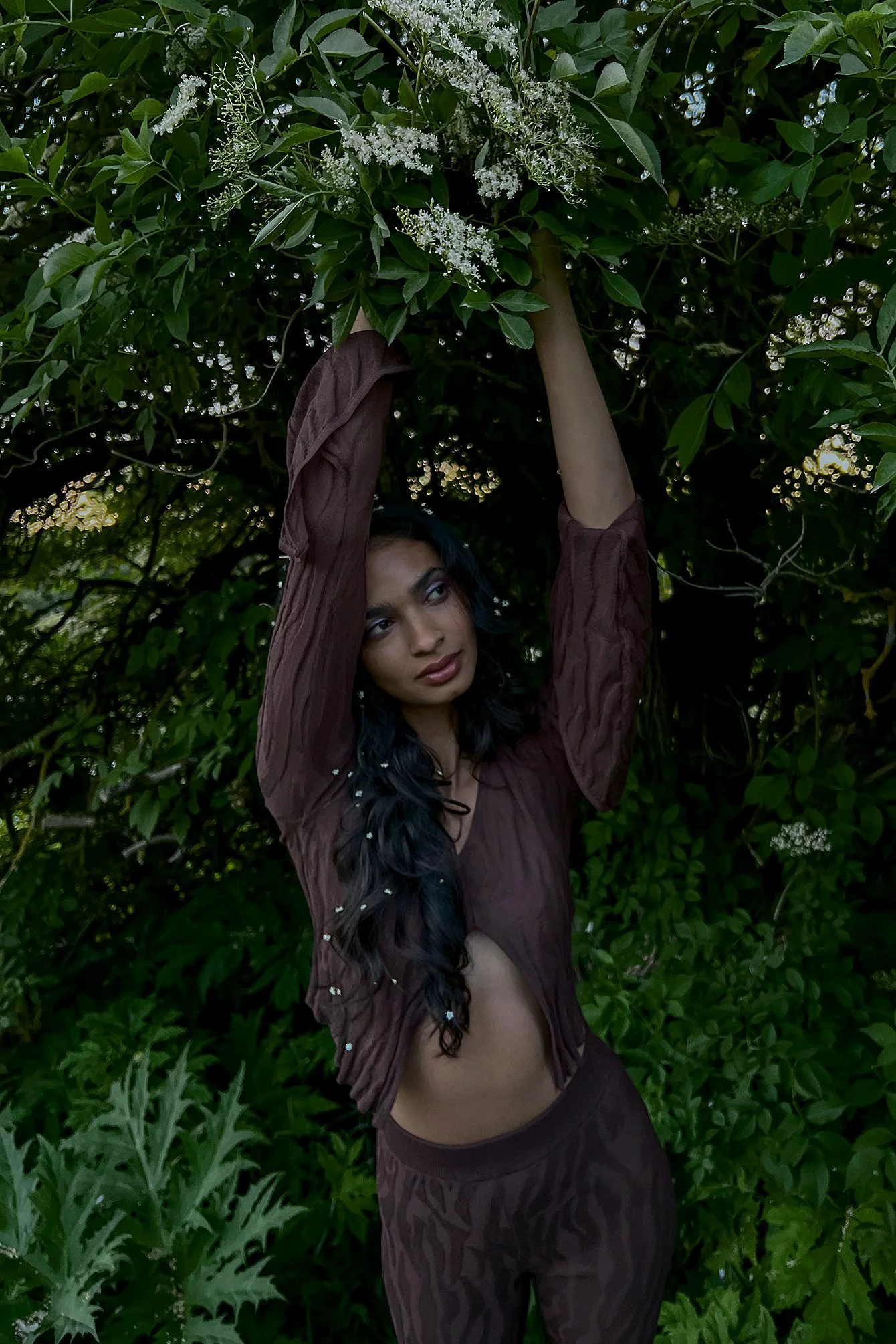 NA-KD Trend Fine Knitted Slit Trousers - Image 6