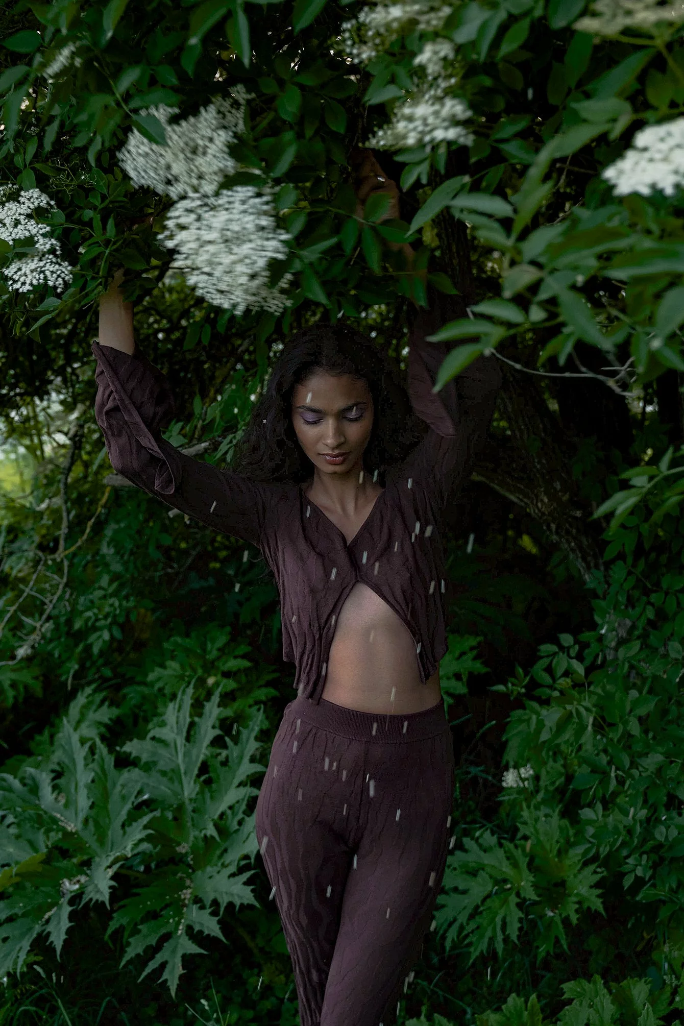 NA-KD Trend Fine Knitted Slit Trousers