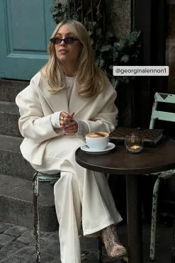 Georgina Lennon X NA-KD Seam Detail Denim