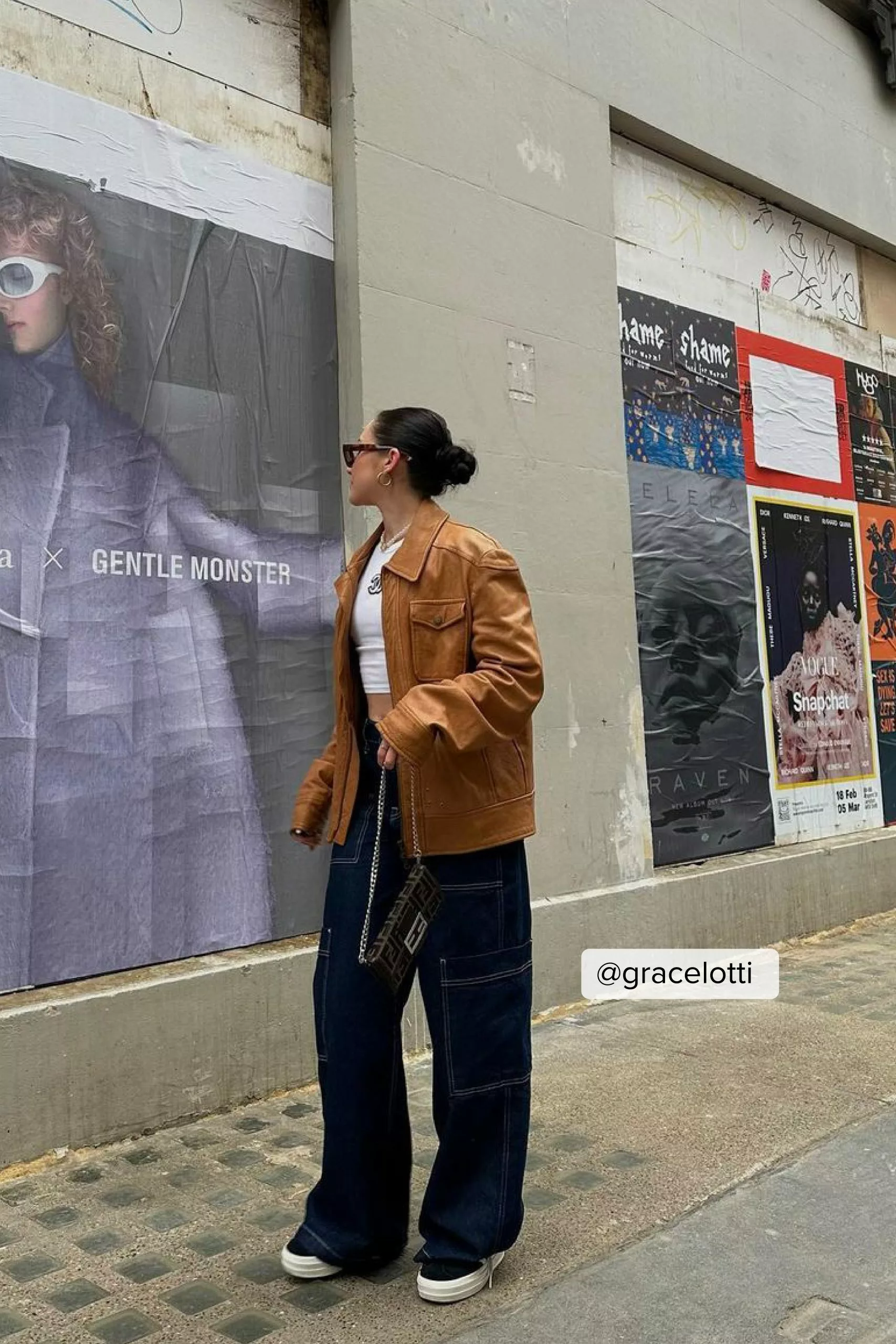 NA-KD Loose Cargo Denim - Image 6