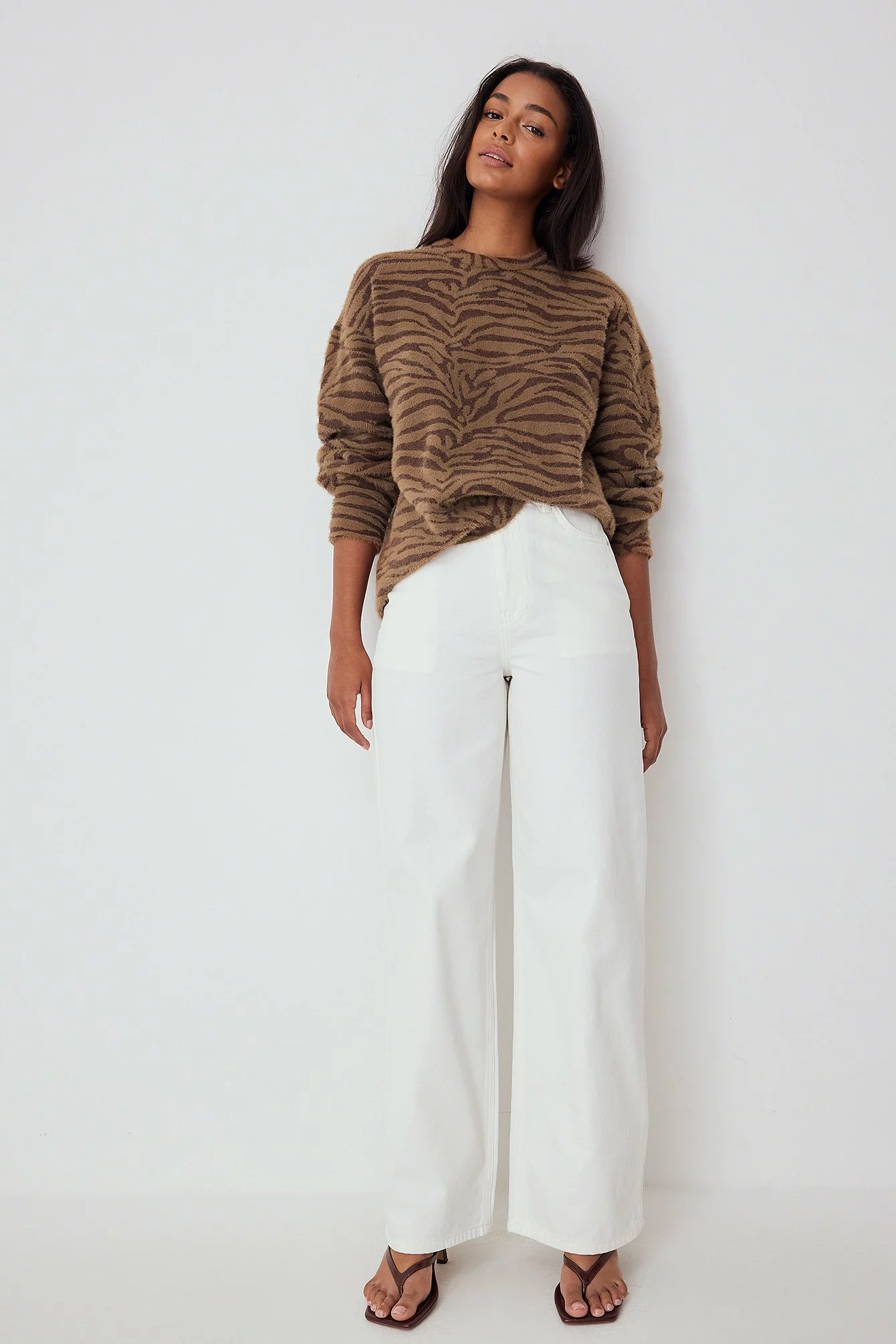 Josefine Simone X NA-KD High Waist Long Denim - Image 8