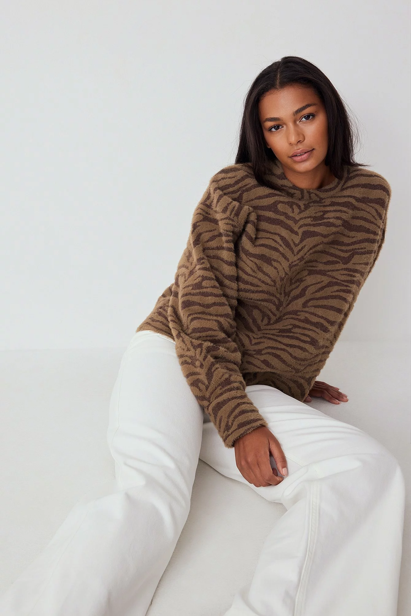 Josefine Simone X NA-KD High Waist Long Denim - Image 9