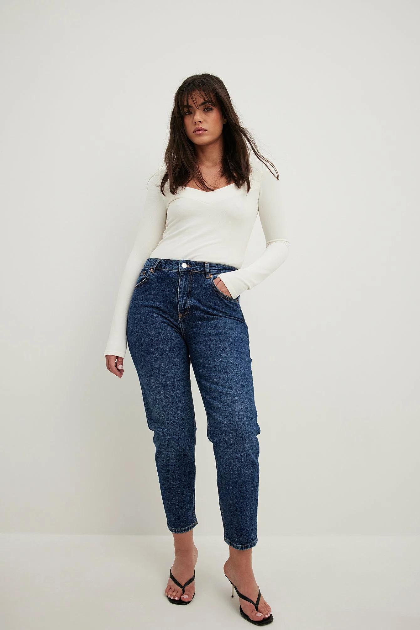 NA-KD Mom High Waist Jeans - Image 29