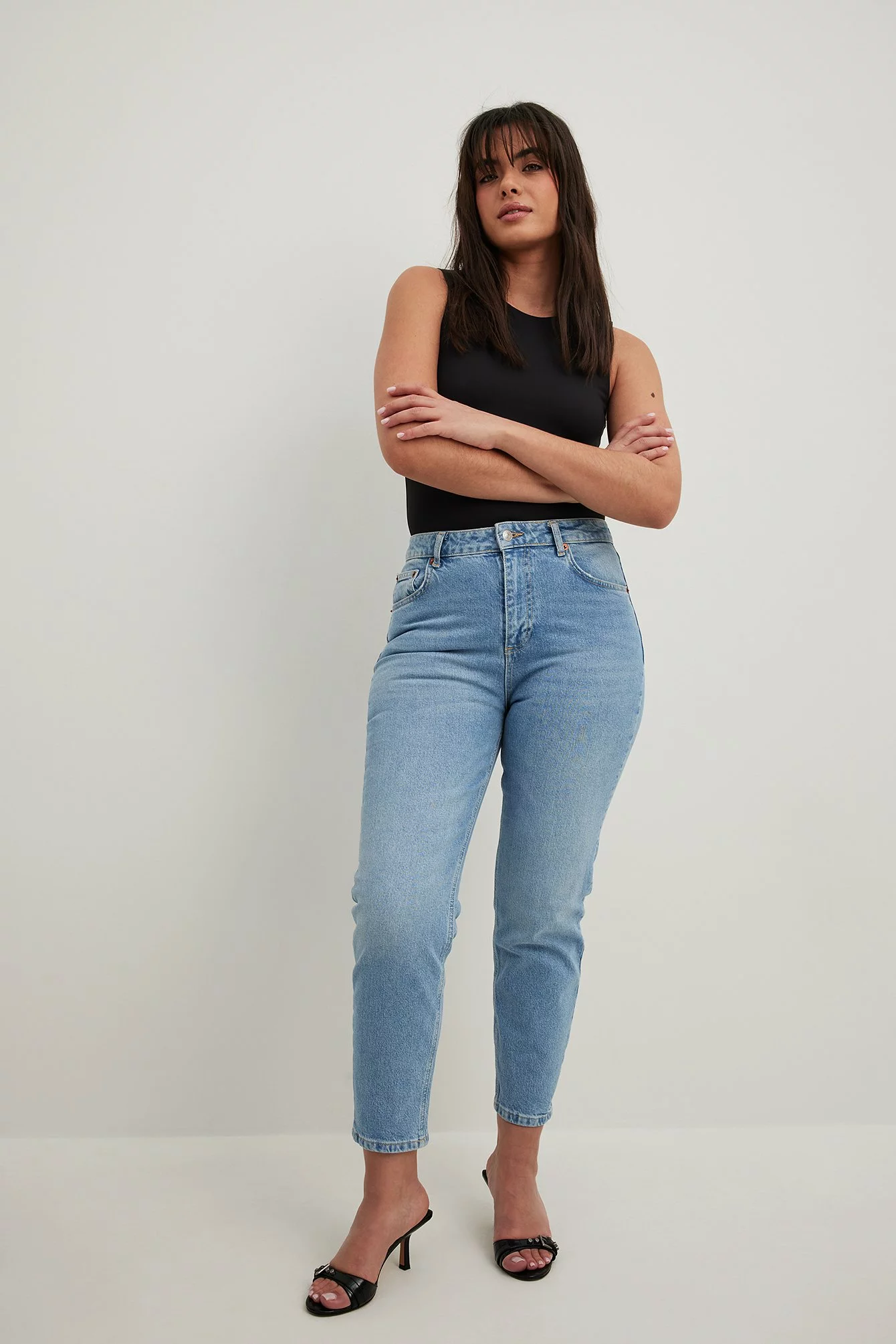 NA-KD Mom High Waist Jeans - Image 5
