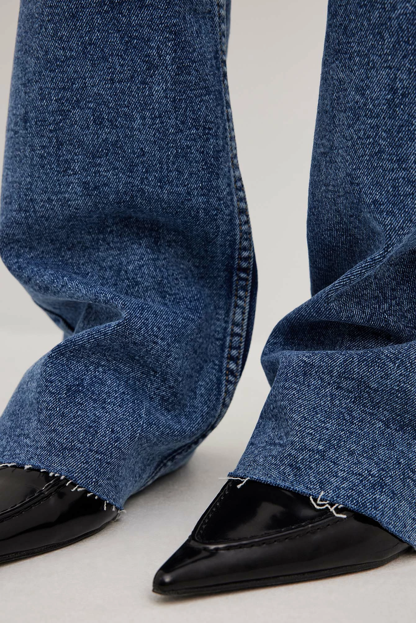 NA-KD Trend Flared High Waist Jeans - Image 11