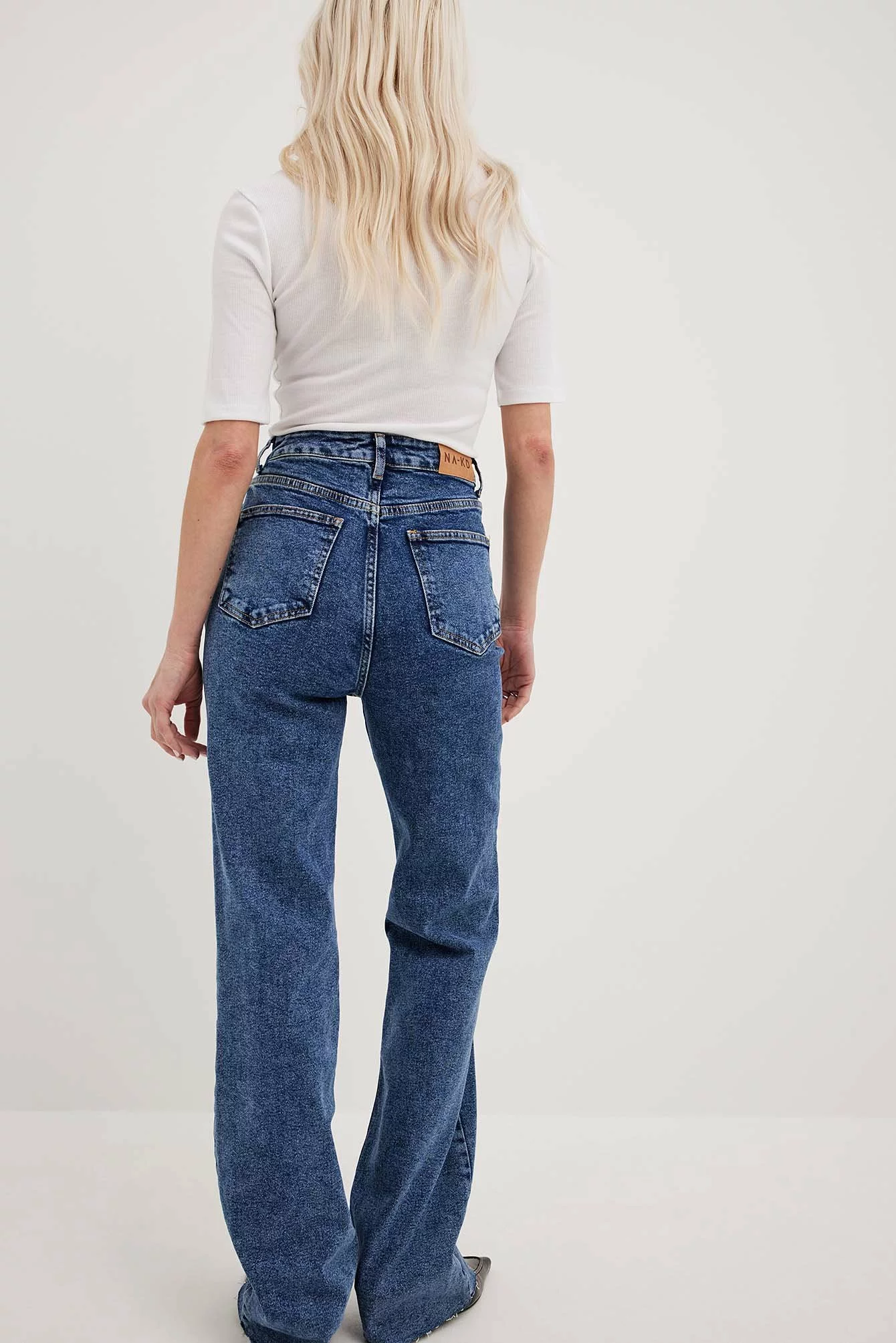 NA-KD Trend Flared High Waist Jeans - Image 8