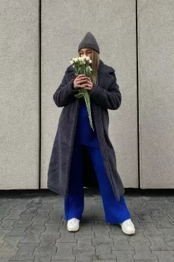 NA-KD Trend Recycled Teddy Coat