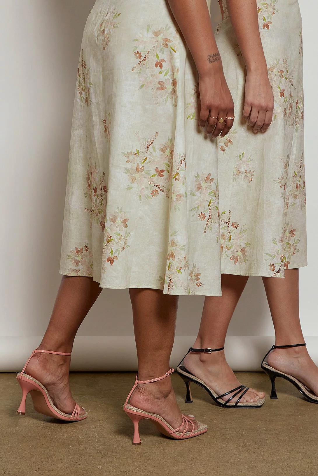 NA-KD Shoes Jute Sole Strappy Heels - Image 4