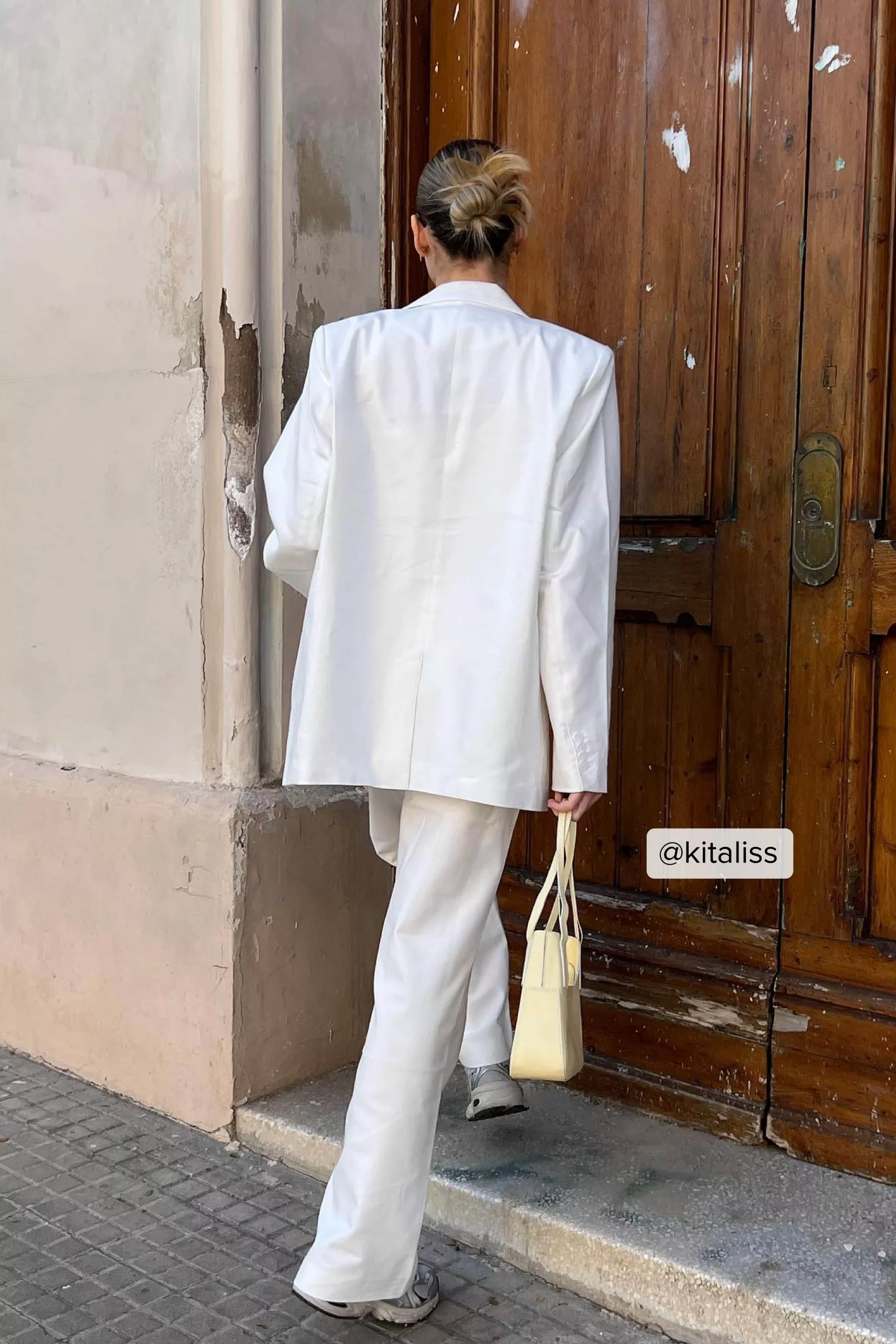 Sanna Jörnvik X NA-KD Mid Waist Suit Trousers - Image 7