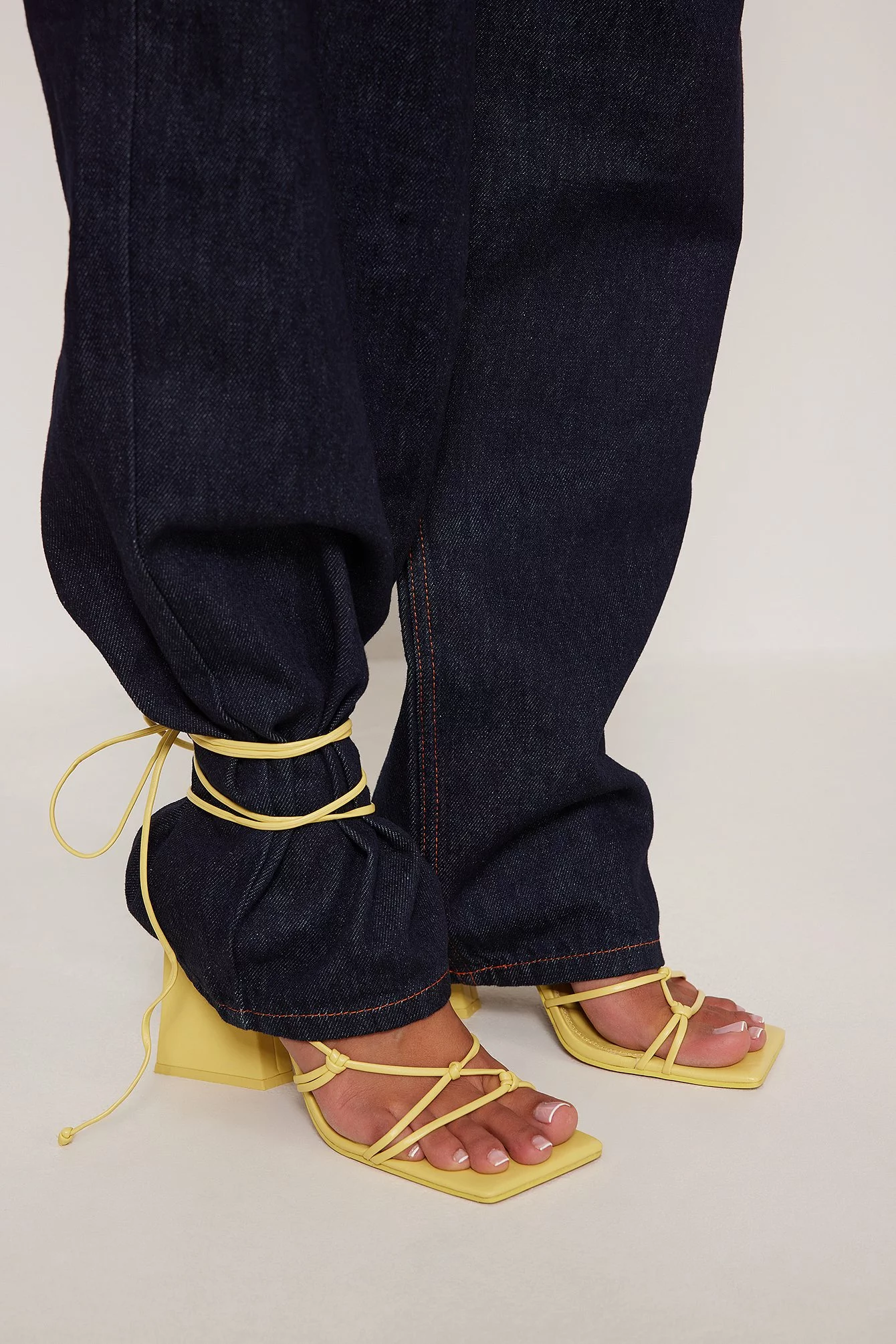 Elin Warnqvist X NA-KD Knot Detail Heels - Image 3