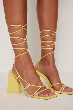 Elin Warnqvist X NA-KD Knot Detail Heels