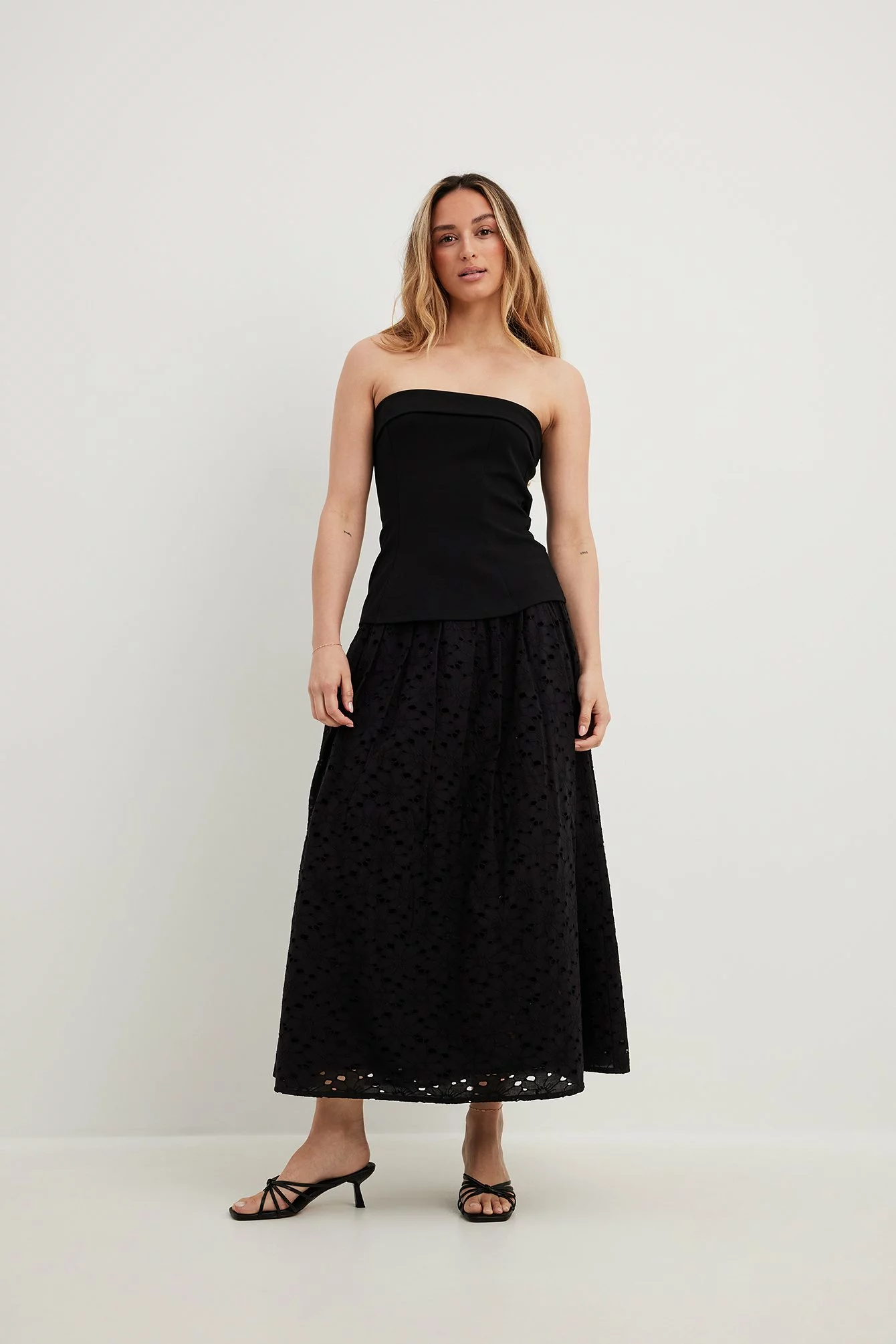 NA-KD Shoes Knotted Front Strappy Mules - Image 4