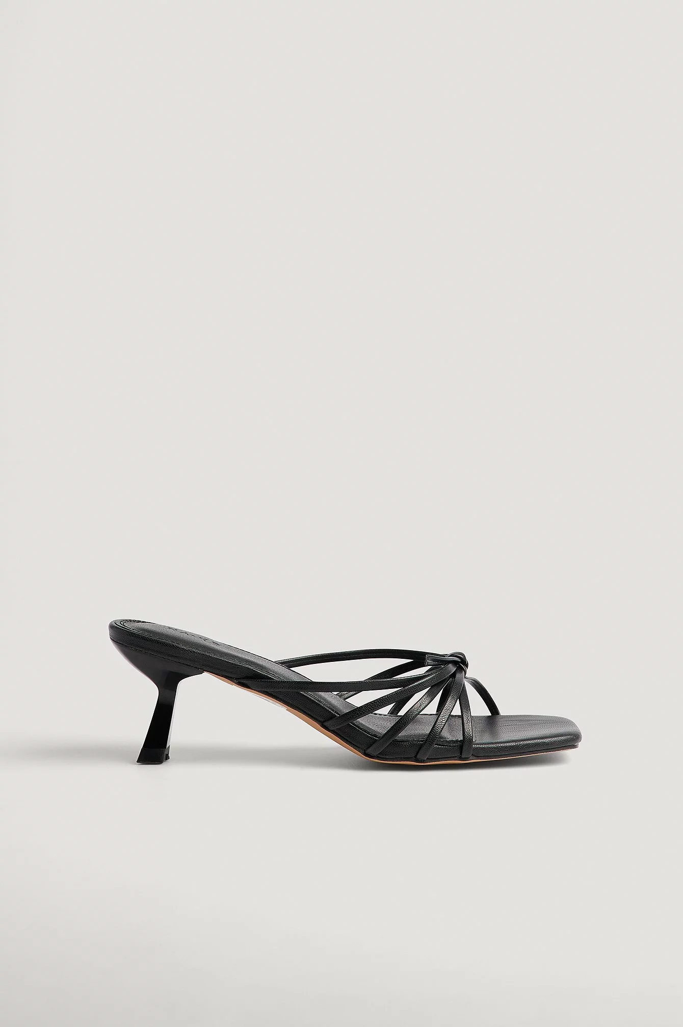 NA-KD Shoes Knotted Front Strappy Mules - Image 3