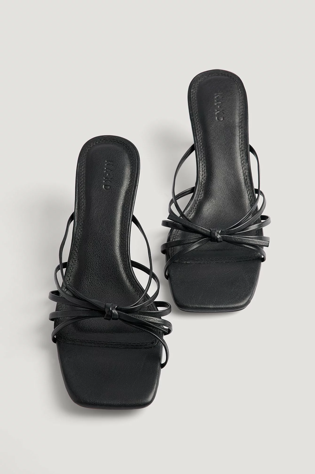 NA-KD Shoes Knotted Front Strappy Mules - Image 5