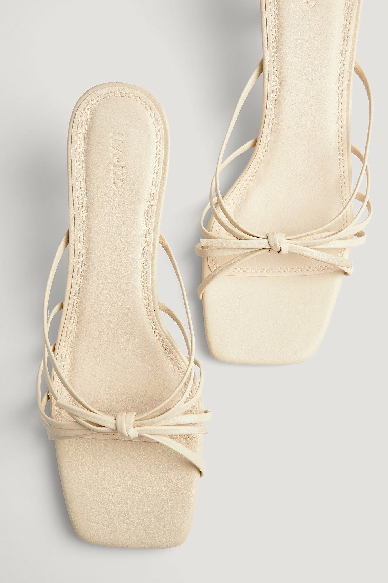 NA-KD Shoes Knotted Front Strappy Mules - Image 11