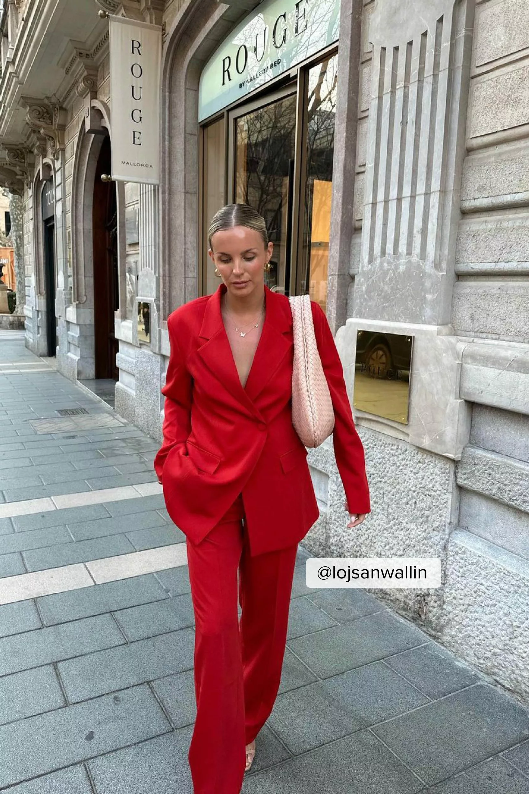 Lojsan Wallin X NA-KD Straight Fit Trousers - Image 8