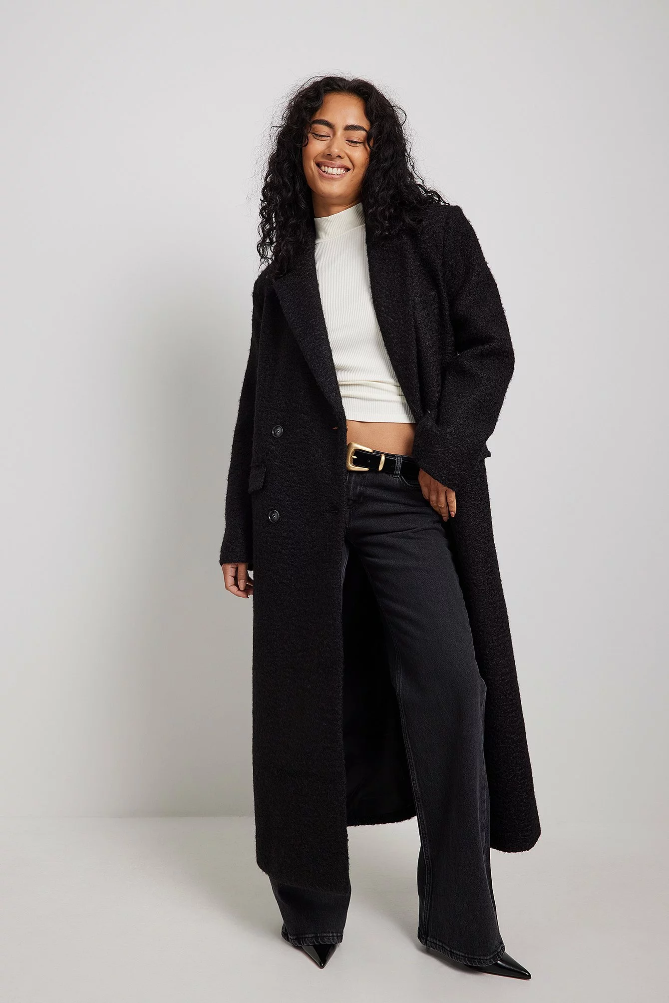 NA-KD Trend Long Straight Coat - Image 18