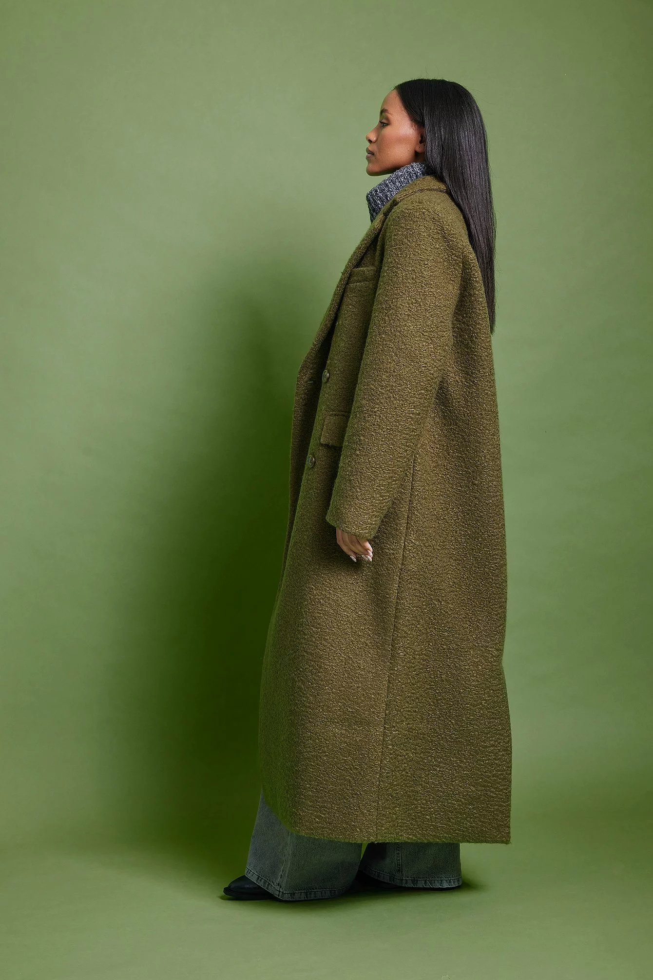 NA-KD Trend Long Straight Coat - Image 11