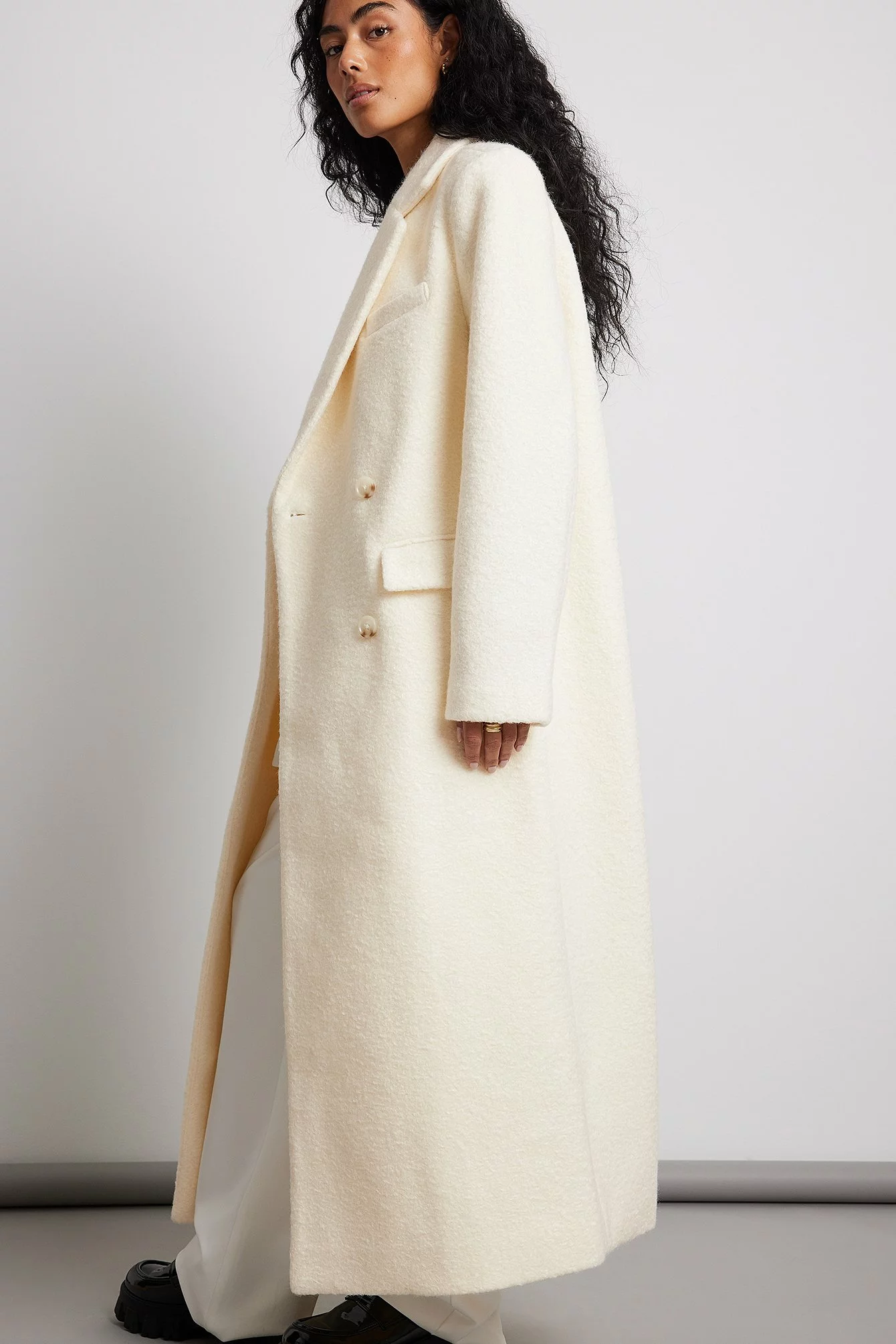 NA-KD Trend Long Straight Coat - Image 6