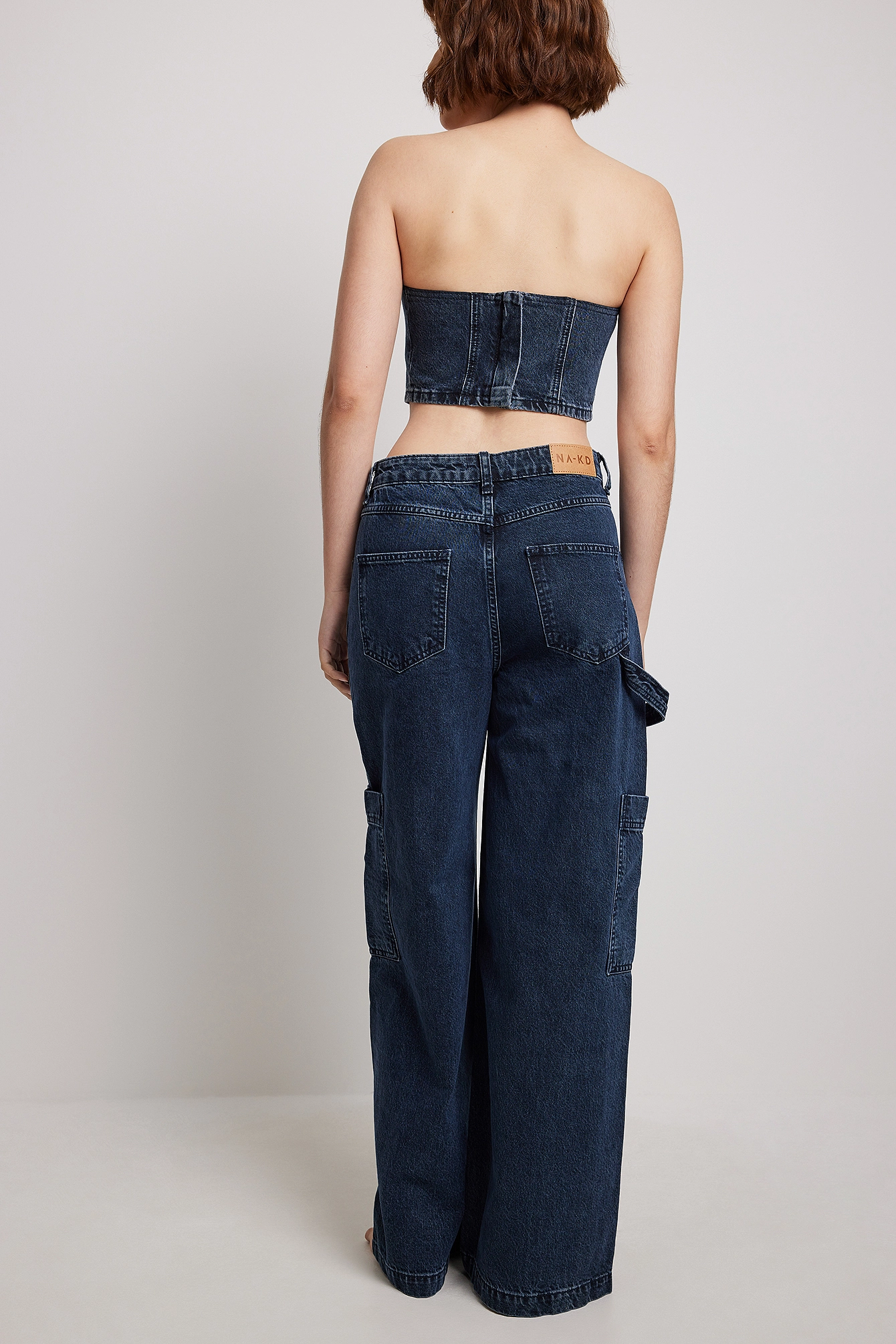 NA-KD Loose Cargo Denim - Image 13