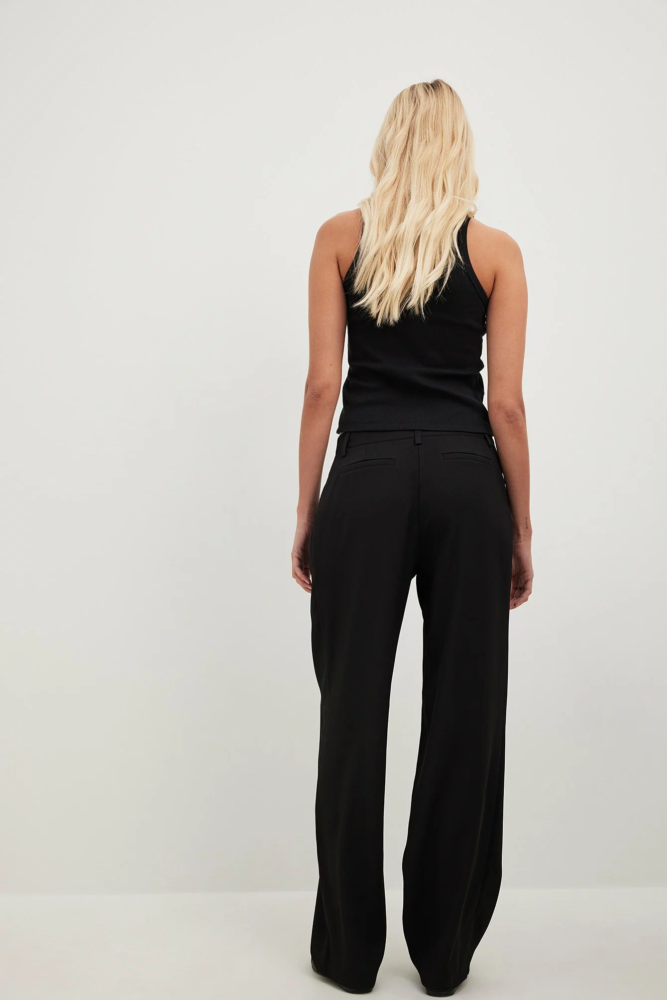 NA-KD Trend Low Waist Pleated Suit Pants - Image 14