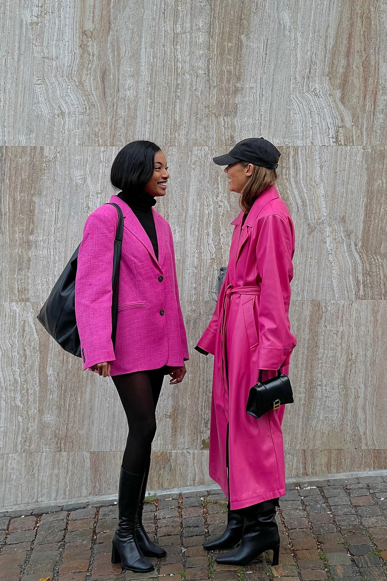 NA-KD Trend Padded Shoulder Pu Trench - Image 23