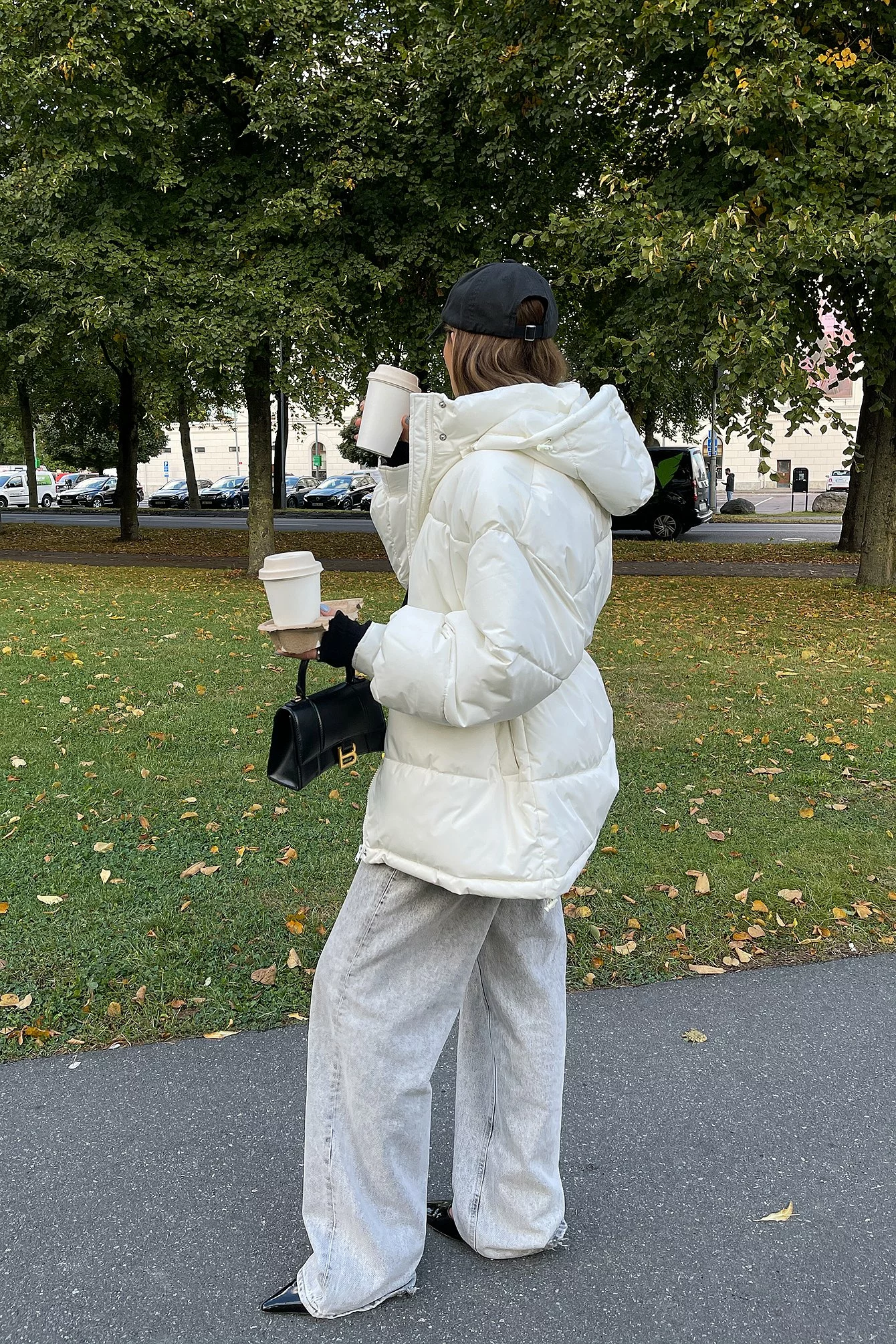 NA-KD Trend Recycled Waist Drawstring Padded Jacket - Image 20