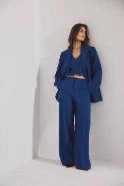 Mimi A.R X NA-KD Mid Waist Oversized Suit Trousers