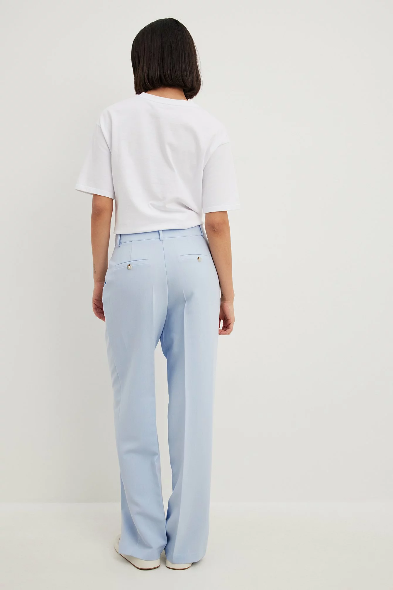 NA-KD Classic Mid Waist Suit Pants - Image 6